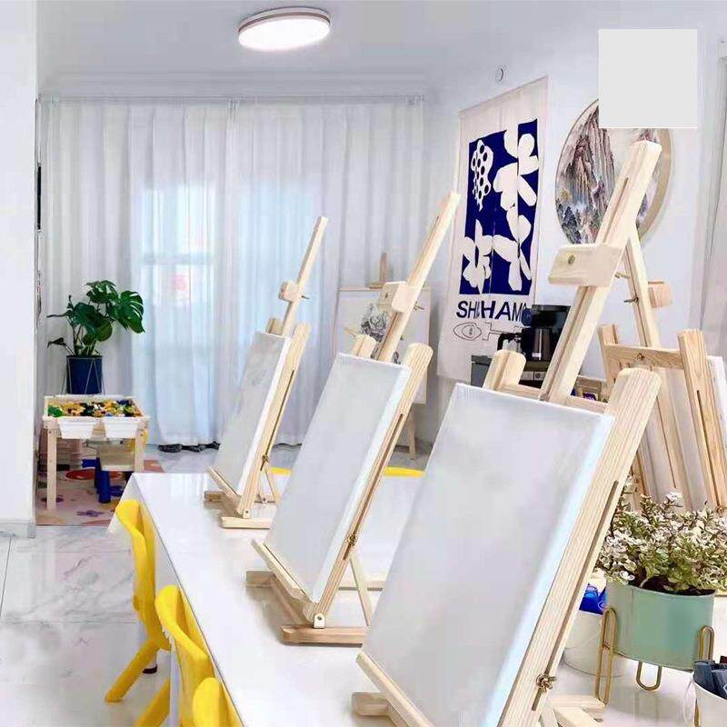 桌面画架木质素描绘画画架可折叠台式小画架多功能可调节桌面画架