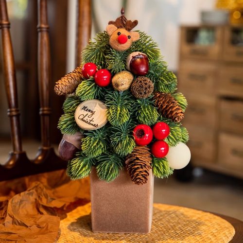 诺贝松圣诞套餐高级感桌面摆件