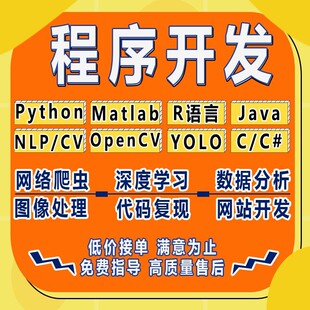 python代做编程matlab代码帮跑通深度学习机器R语言yolo算法复现