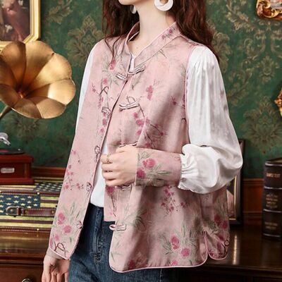 子母依数枝梅马甲25307HKFXZY09