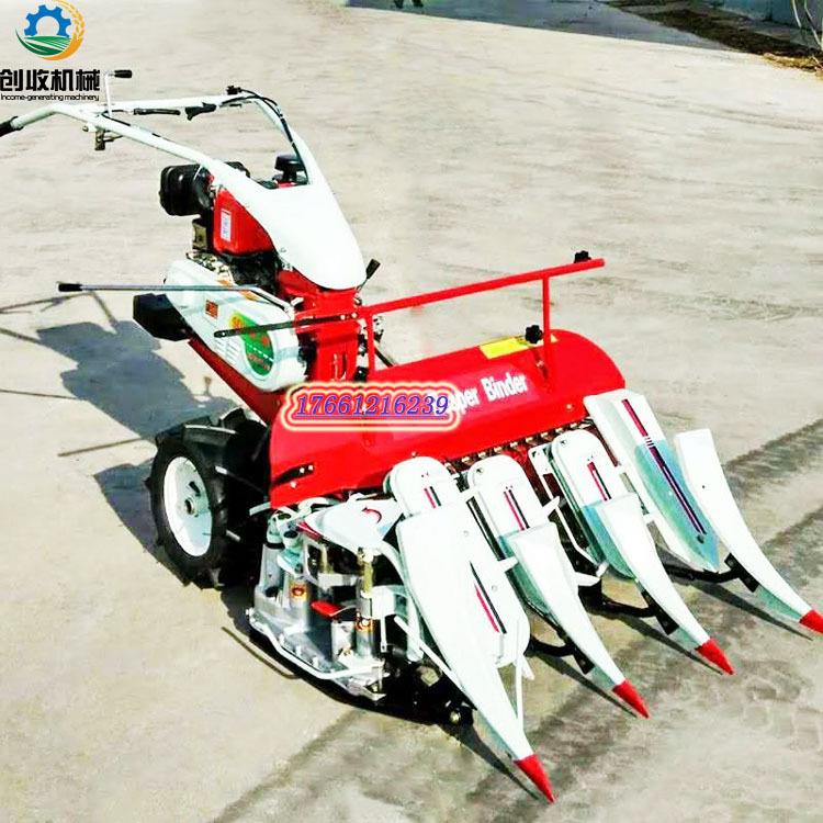 小麦收打捆割一体机留茬率低 自DNV走割式稻谷牧草捆机 自动打捆