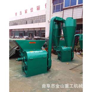 800型电机带动玉米秸秆粉碎机柴油机带草料加工沙克龙粉碎机