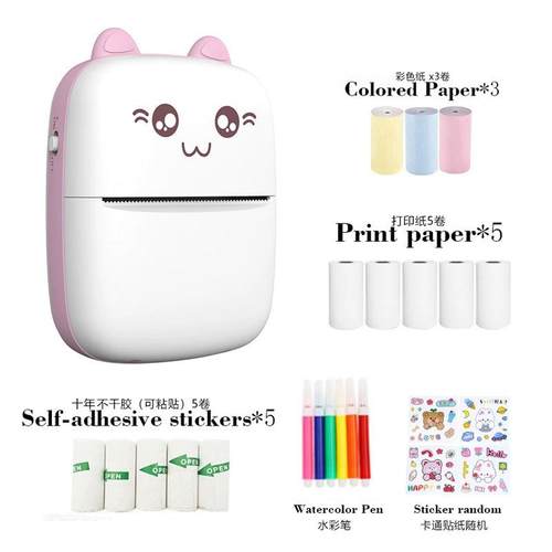 外贸错题打印机多功能迷你打印机错题机便捷式新款高清照片打印机