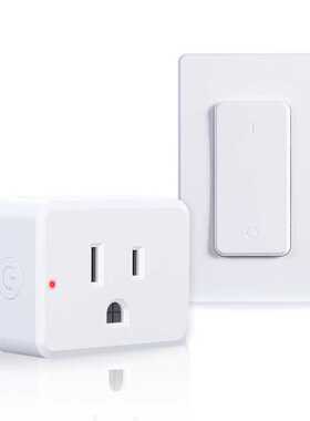 跨境 15A负载1500WLED美标美版IP66防水RF433无线遥控安全插座