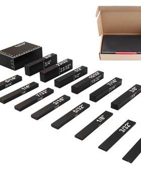 15个设置块高度计套件 量块 Setup Blocks guage 精密铝设置条