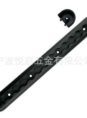 Airline L Track 露营房车改装黑色铝轨道固定圆环滑轨 Rail