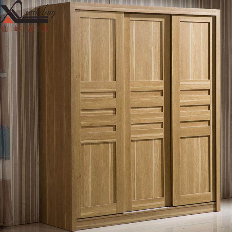 新款大衣柜 简约现代整体成品3移门卧室木质衣柜衣橱 厂家直供