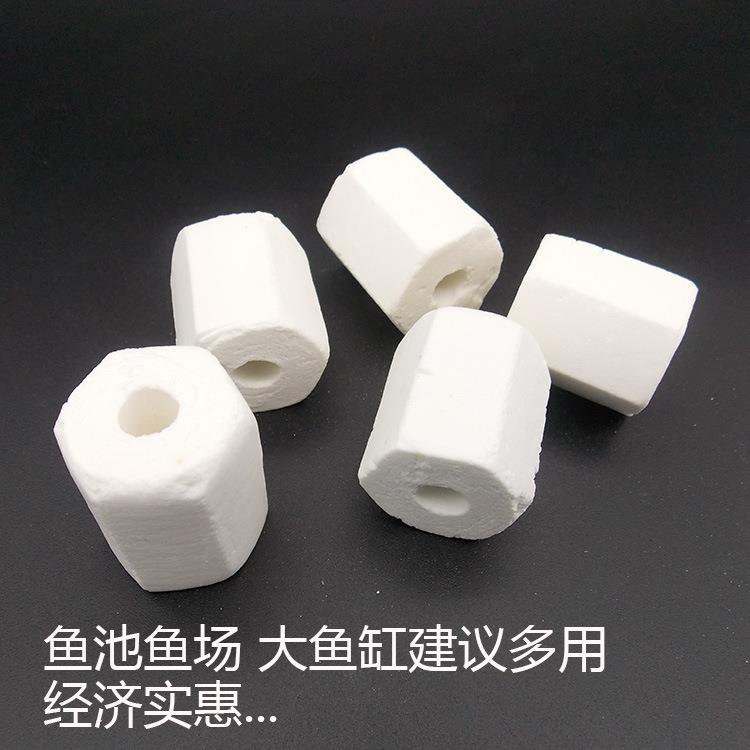 鱼缸过滤器水族箱过滤材料陶瓷环生化细菌屋生化环大号六角玻璃环