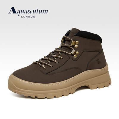 雅格狮丹2026新款防滑马丁靴