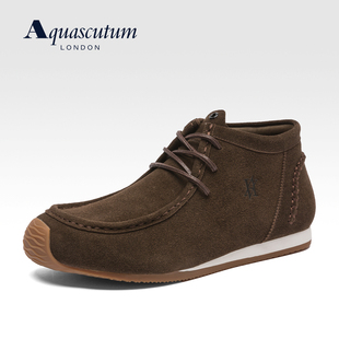透气运动轻便鞋 厚底鞋 男 2026秋冬新款 Aquascutum雅格狮丹休闲男鞋