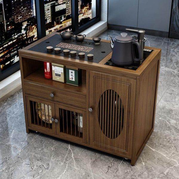 移动茶桌茶台家用小茶台茶水柜小茶几阳台具套装自动烧水壶一体,商业/办公家具,茶台/茶桌,淘宝优惠券,粉丝福利购,淘宝优惠卷