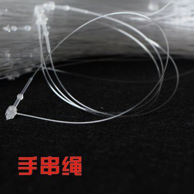 厂家通用尖头圆头手穿针吊牌线塑料子母扣服装胶针商标吊牌绳