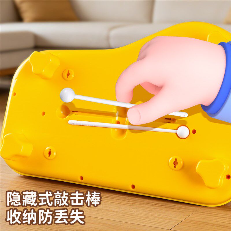 婴儿八音手敲琴敲打乐器多u功能趣味音乐启蒙琴键益智宝宝弹琴礼