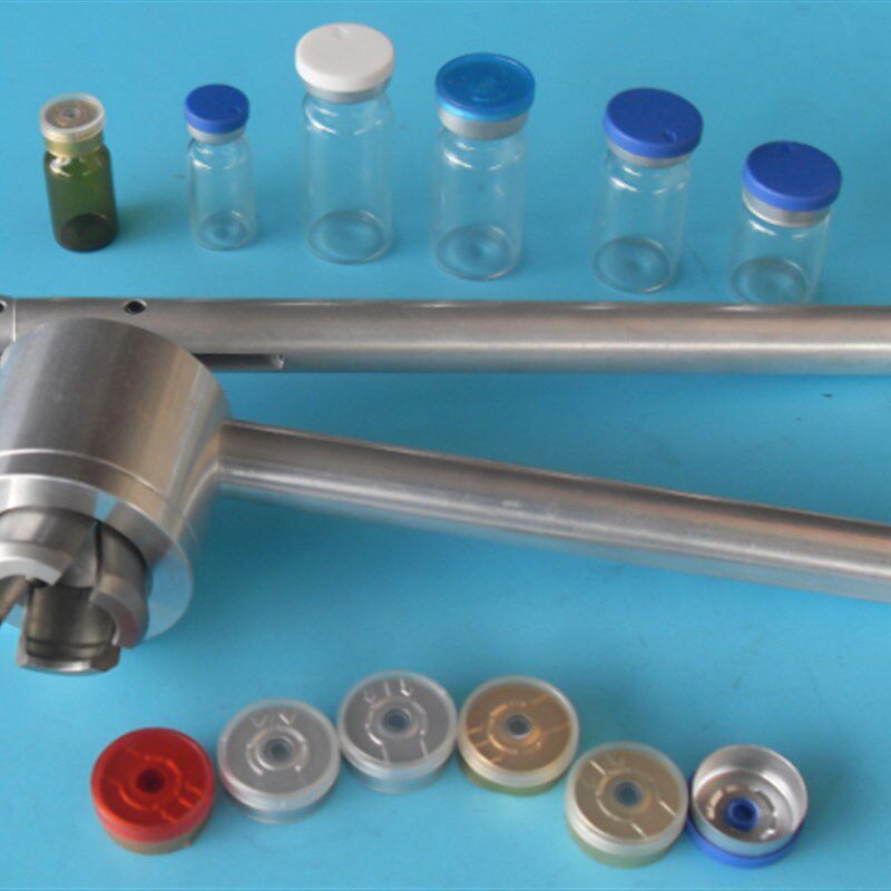 西林瓶手动压盖器/压盖钳/轧盖机/B不锈钢口服液瓶封口机20A 13A