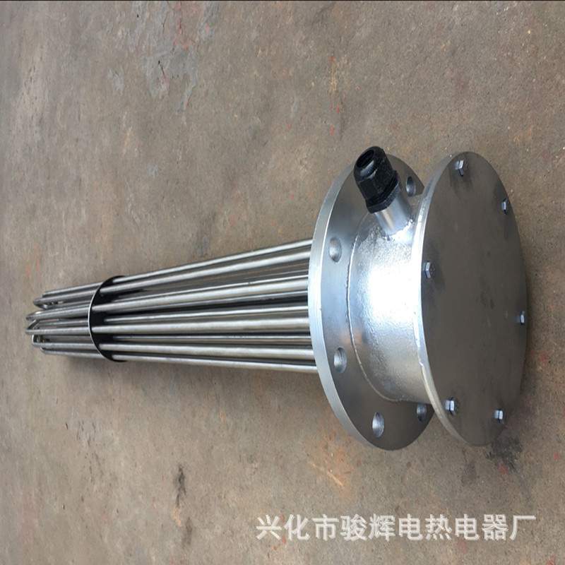 熔喷布加热器专用加热管 高温防爆法兰加热管20KW 30KW 40KW 60KW