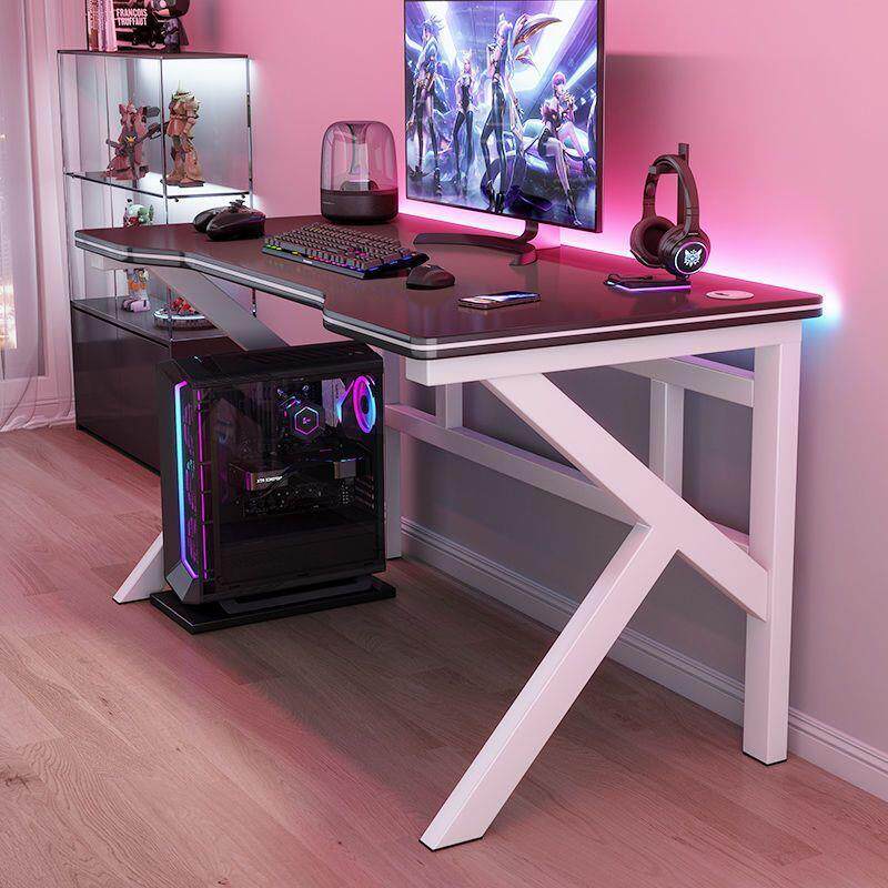 电脑桌台式简约现代办公桌书桌家用学生书桌子出租屋床边电竞桌