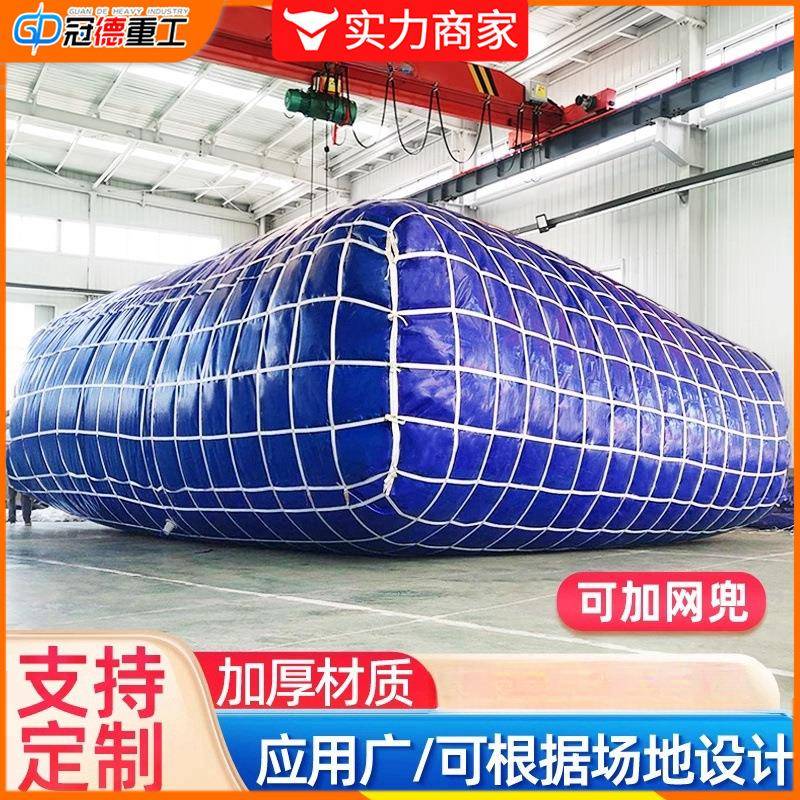 路桥工程测试桥梁预压水袋可折叠软体桥梁预压水包大容量水袋