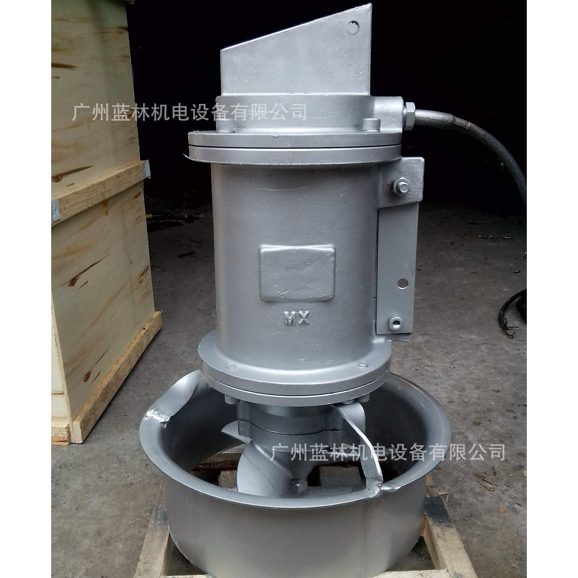 潜水搅拌机QJB5/12铸件式和不锈钢起吊系统 推进器污水池潜