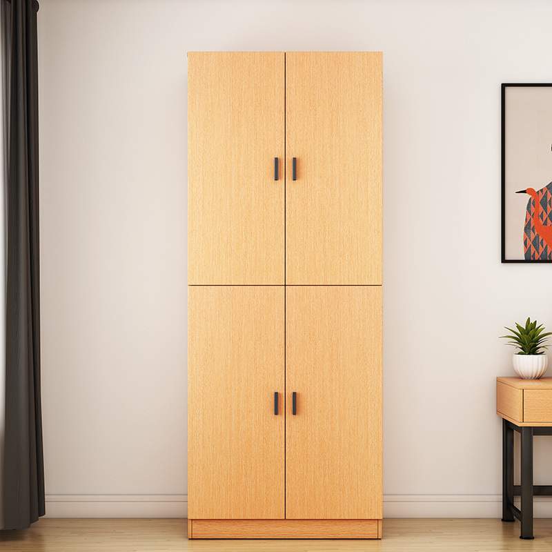 简易衣柜现代简约经济型小户型实木板式出租房用家用卧室收纳柜子