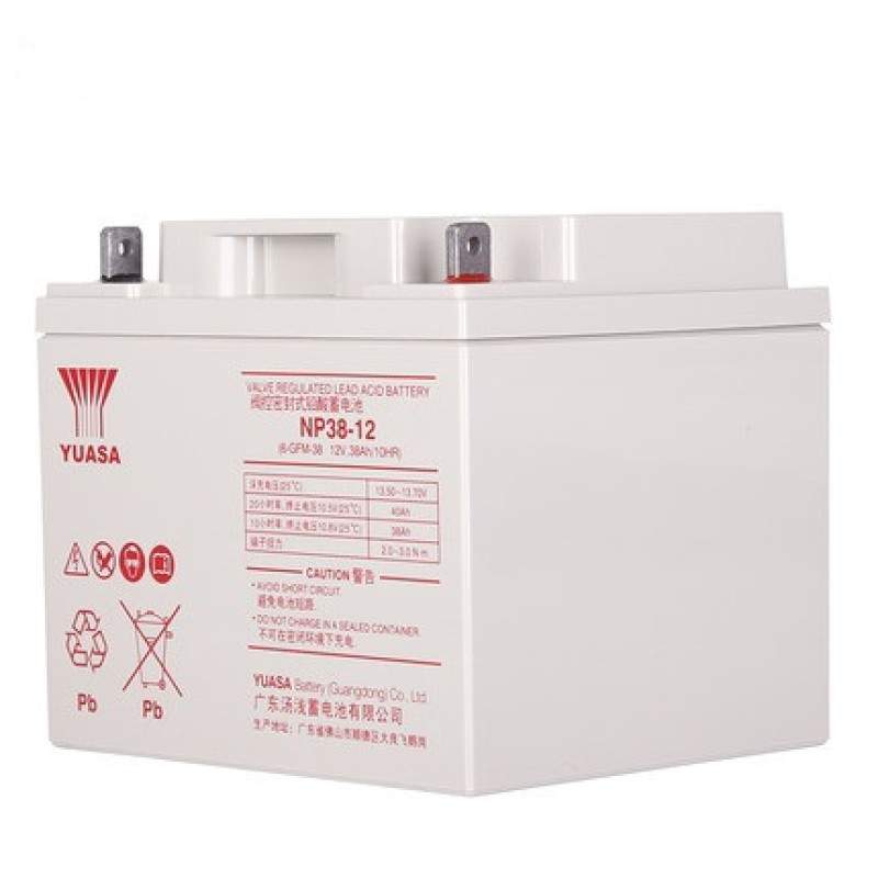 YUASA汤浅蓄电池 NP38-12 12V38AH 直流屏 ups电源可用 太阳能用