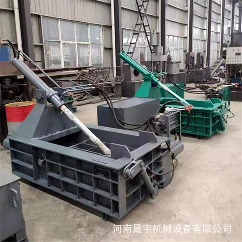 钢材边角料压块成型机 汽车废铝压缩机 废旧金属易拉罐压块机