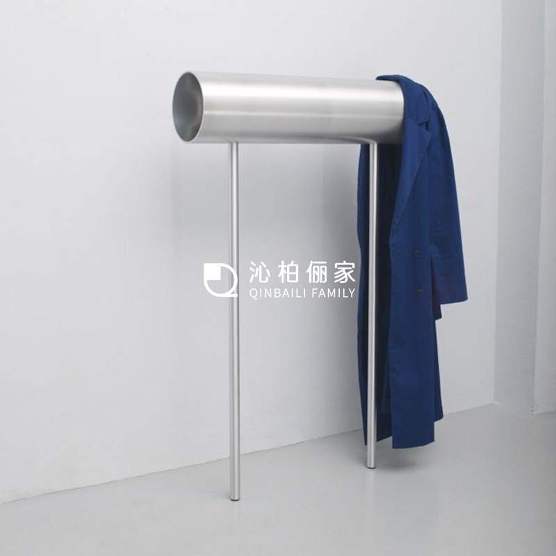 服装店中岛展示台不锈钢桌子饰品展示陈列流水台长方形布置置物架