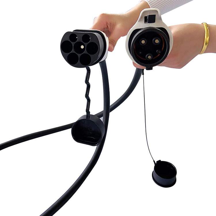 16A Type1 to Type2 EV charging cable 10M
