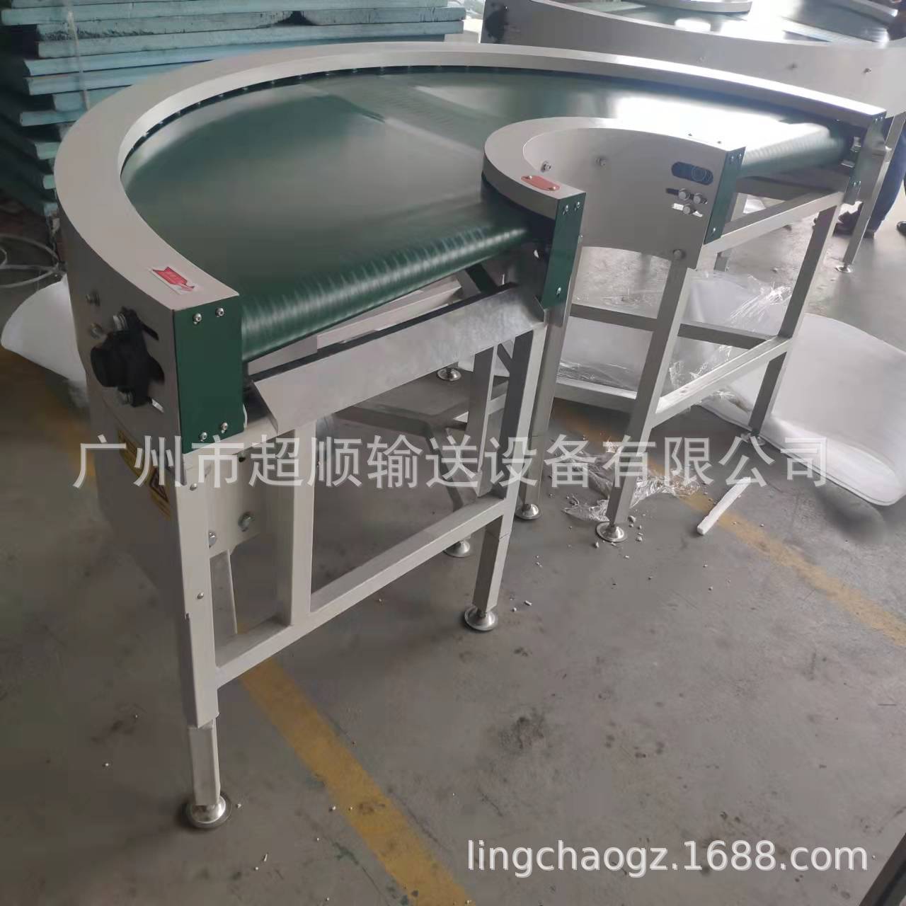 广州厂家直供转弯机 180°转弯输送机90°转弯输送带供应批发