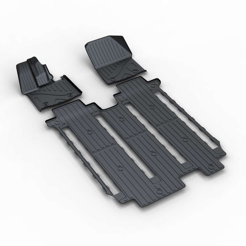 益合TPE脚垫适用于腾势D9脚垫全包围大包围生产耐磨