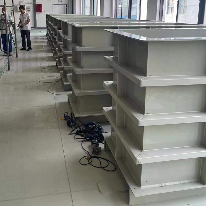 PP水箱加工白色加厚pp水箱耐酸碱电镀酸洗槽环保焊接电解槽密封