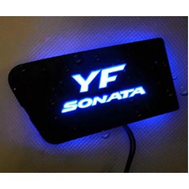 适用于现代索纳塔八内门碗带LED接线款内扣手拉手碗装饰贴