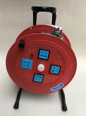 3*2.5+1*1.5移动线缆盘YDX-LBD移动电缆盘100米流动电源380V20A