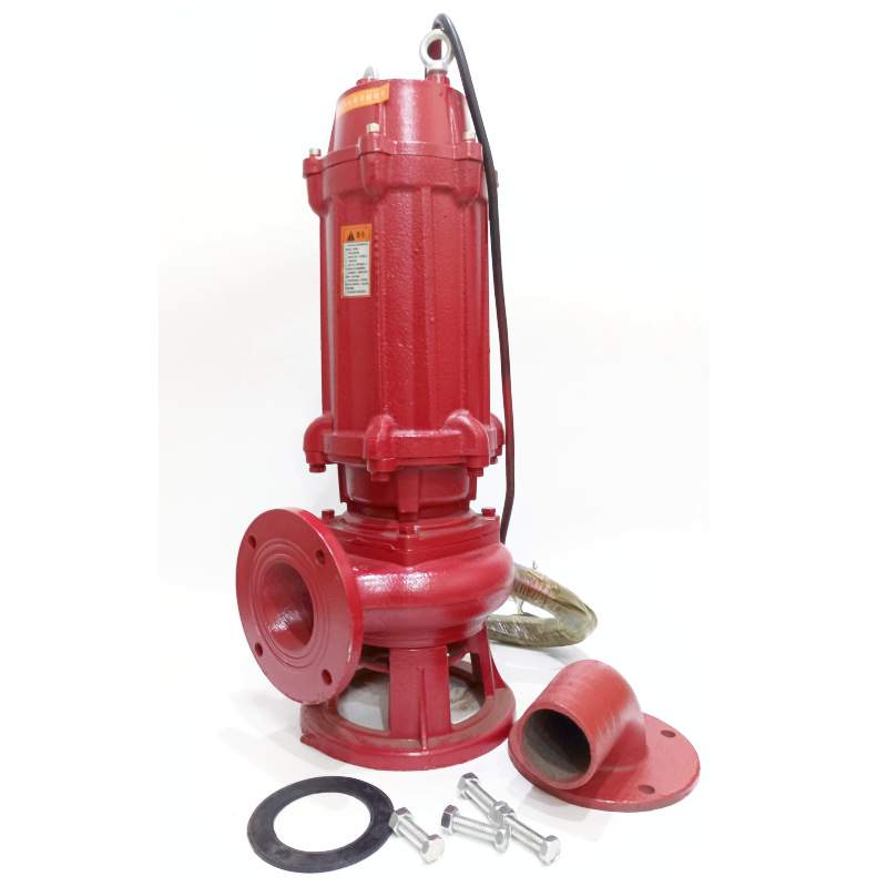 WQ65-18-5.5排污潜水泵农用排灌泵5.5KW4寸三相污水泵无堵塞380V