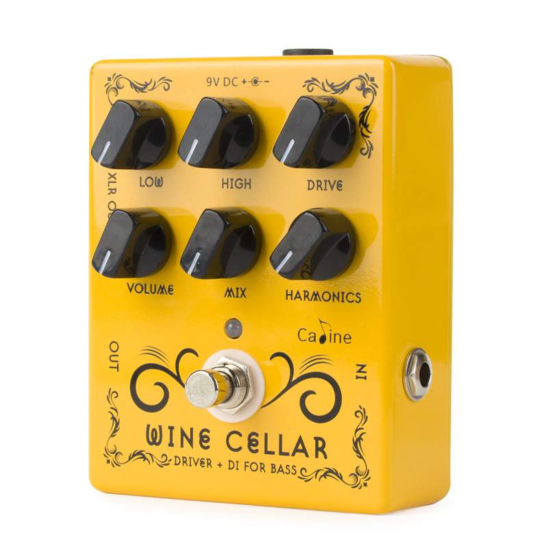 卡铃Caline CP-60 贝斯过载DI单块效果器