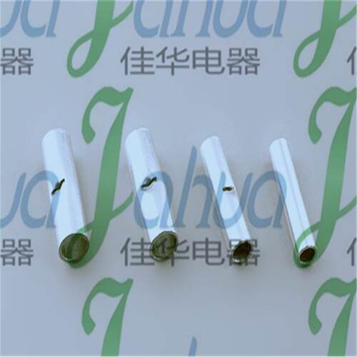 端BN1紫.25中间裸端头铜管冷压接线子快速接线BN1.25端子铜
