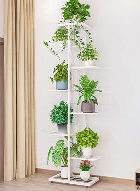 花花架H919子8层9盆室内家用架阳台装架饰置物铁艺客厅简花盆挂约