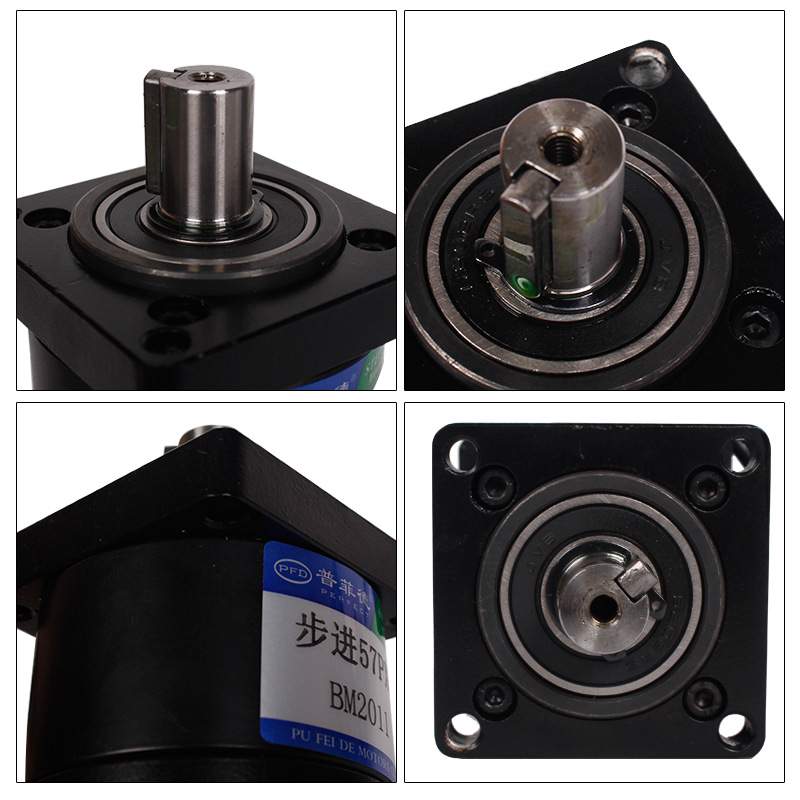 57行星减速机加混合步进电机1.2N1.8N2.3N2.8N马达带齿轮箱大扭矩