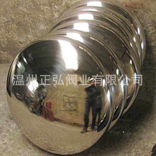 压3EHA325304不锈钢球面封头Φ32边5光*3卫生级抛力容器无直封头