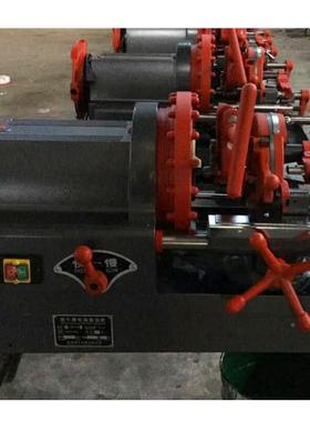 钢管台套丝机式001636动套丝套机电镀锌管丝切管机