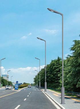 路厂家LED市电低路灯市政AJE灯双臂单臂高臂168012米市电路灯