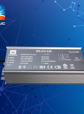 深源圳厂家供DALI调光防水电IP67恒压/恒驱动CEHDL-CV-6SAA流认证