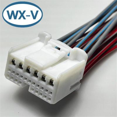 1318757-1线束131857-1原装26孔汽车XYI连接器7插主机功放头外