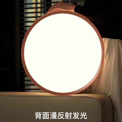 2026年现代简约护眼吸房灯书漫反射儿童全光谱极简顶卧室房吸WFG
