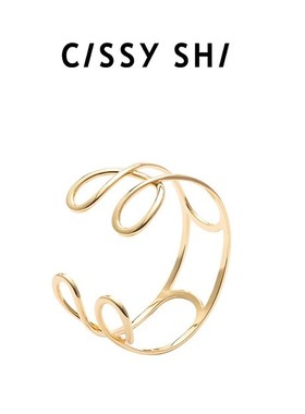 CISSY SHI自由调节臂环手镯2023新款原创小众设计高级感时尚手环