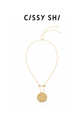 CISSY SHI温蒂妮的记忆系列相逢项链金色银色百搭新品长款小众女