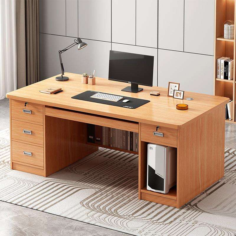 严选台式电脑桌家用BDK卧桌室桌子简约现代办公室书电脑办写公桌