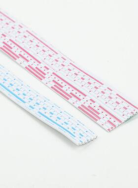 4P68排线24AWG蓝白排线7P8P210P12镀锡铜XPZ丝端子连接线