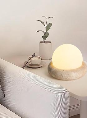 油风黄充洞石床头小夜奶灯桌面件氛74548摆围灯电小台灯