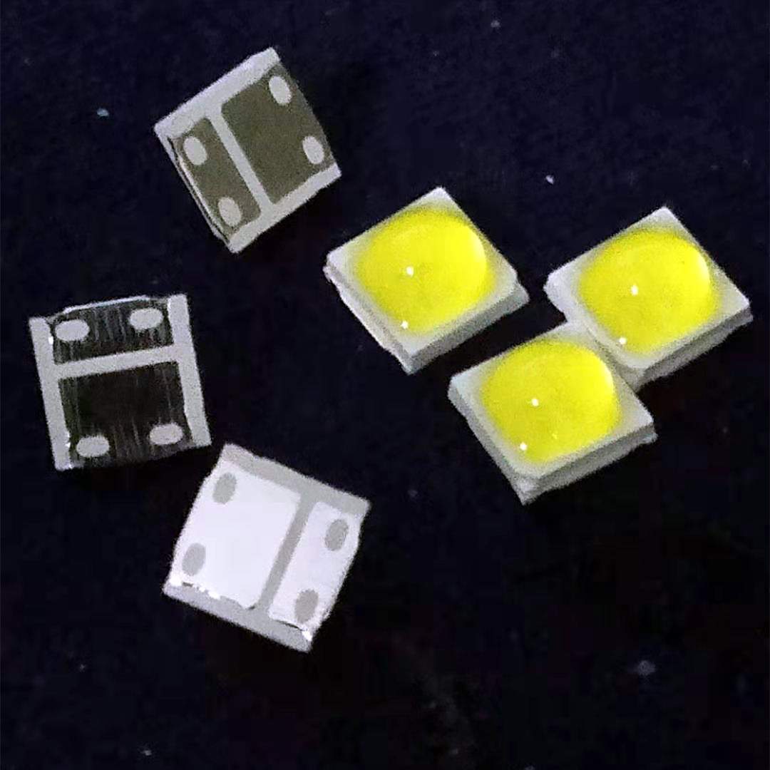 5054美甲灯固化LED二极管5054双波紫光LED二极管贴片灯珠背光源