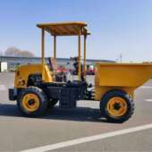 卸式 翻车柴油BHX液自卸建筑压工程混斗凝土运料车四轮矿用运前输